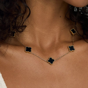 Collar de Trébol Negro