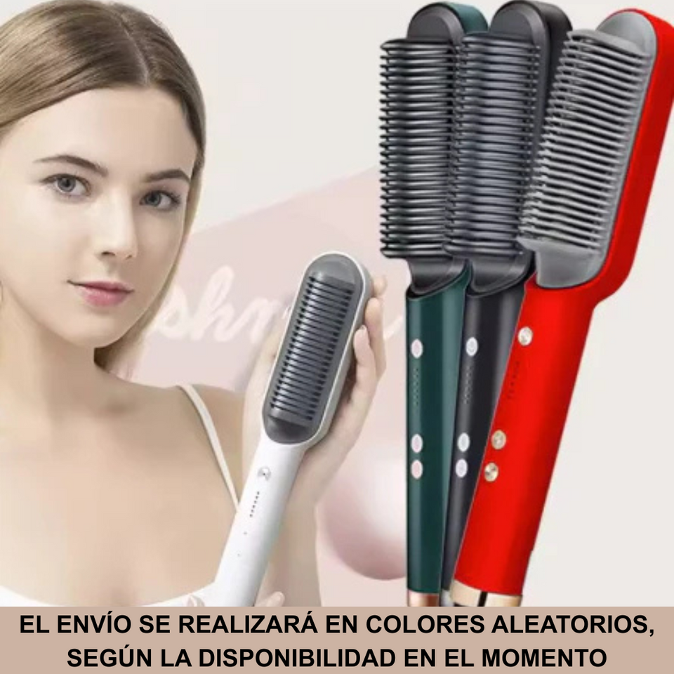 Cepillo Alisador Premium | Cabello Liso, Sin Frizz y Radiante en Minutos