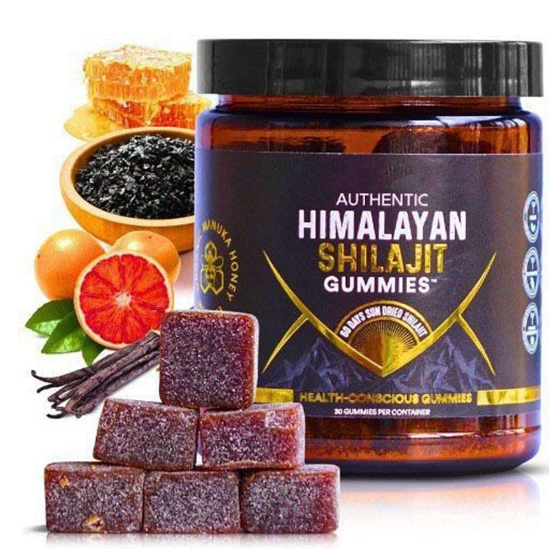 Himalayan Shilajit Gummies – Energía, Vitalidad y Rendimiento Natural