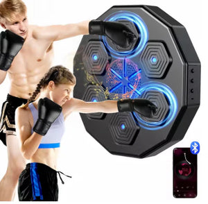 Máquina de Boxeo con Música Inteligente – ¡Entrena, diviértete y mejora tu forma sin salir de casa!