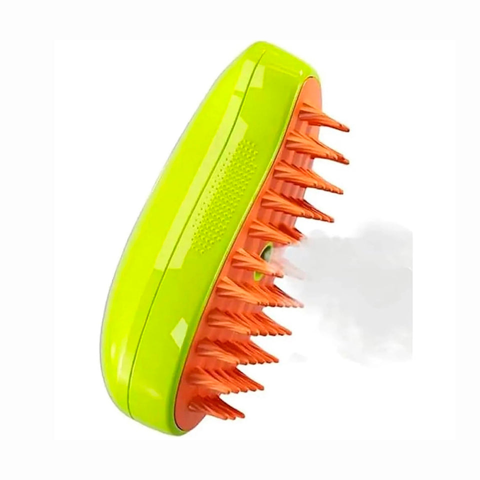 Cepillo Quitapelos a Vapor para Perros y Gatos