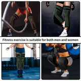 Par de Rodilleras de Compresión Térmica para Pierna – CrossFit y Alivio del Dolor