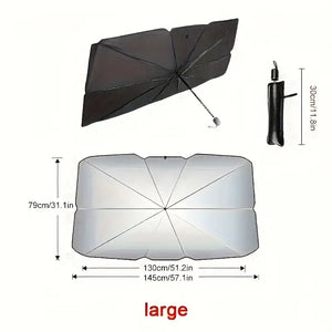 Panel de Protección Solar para Parabrisas – Interior Siempre Protegido, Comodidad Garantizada.
