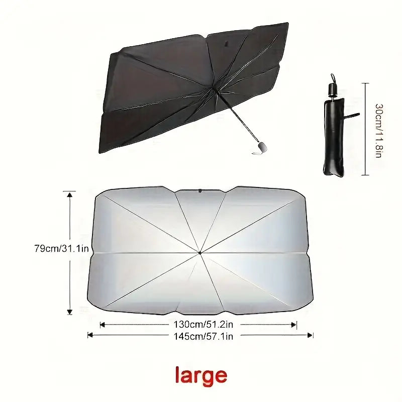 Panel de Protección Solar para Parabrisas – Interior Siempre Protegido, Comodidad Garantizada.
