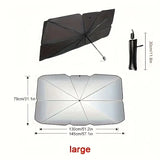Panel de Protección Solar para Parabrisas – Interior Siempre Protegido, Comodidad Garantizada.