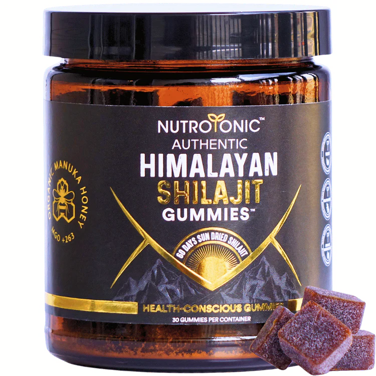 Himalayan Shilajit Gummies – Energía, Vitalidad y Rendimiento Natural
